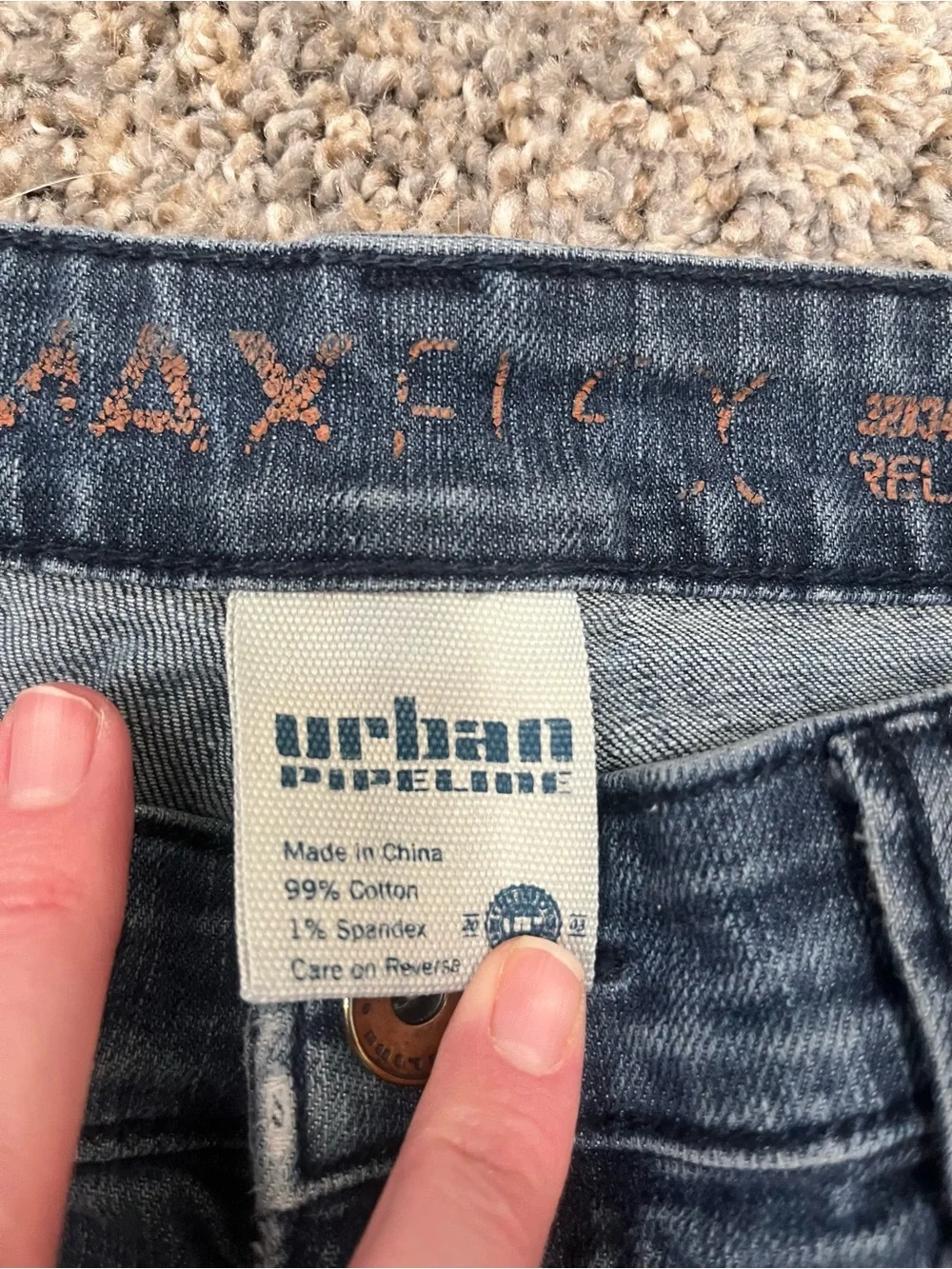 Urban Pipeline Jeans Mens